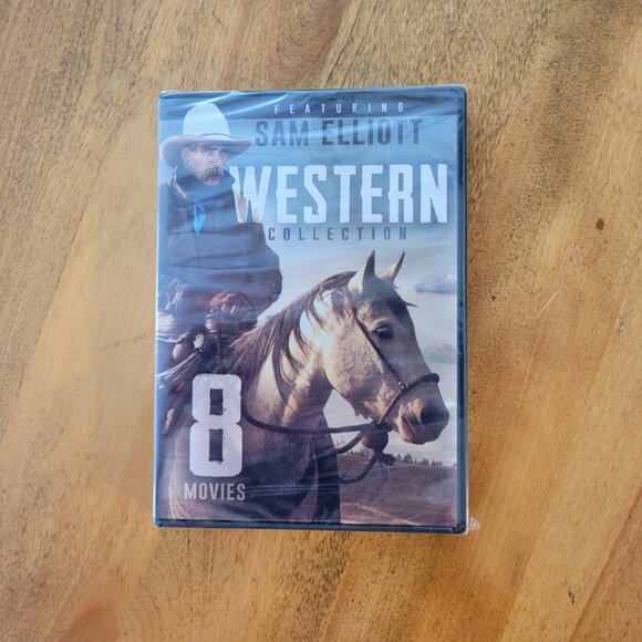 Sam Elliot 8 Movie Western Collection DVD NEW - Picture 1 of 2